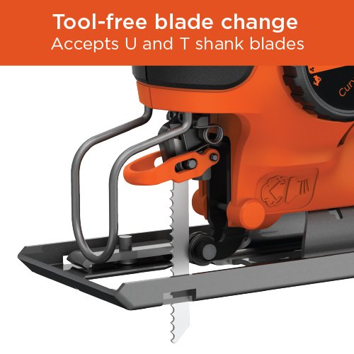BLACK+DECKER BDEJS600C Smart Select Jig Saw, 5.0-Amp