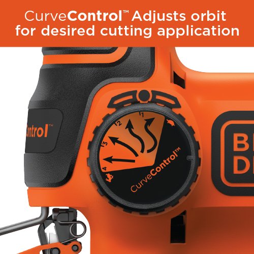 BLACK+DECKER BDEJS600C Smart Select Jig Saw, 5.0-Amp