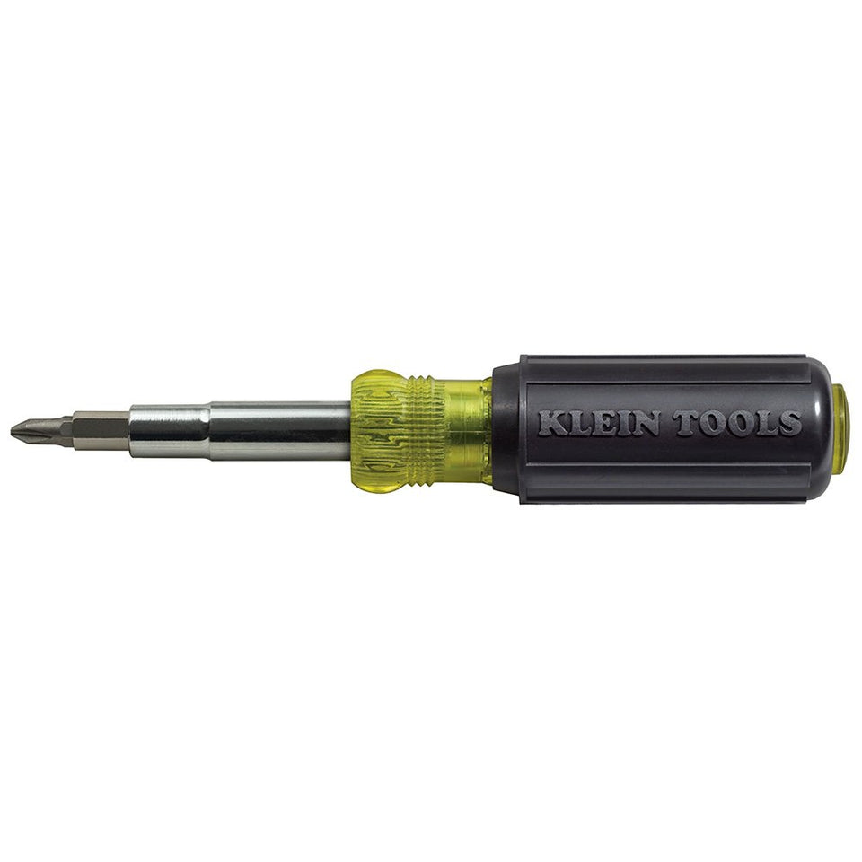 Screwdriver and Nut Driver 11-in-1 Multi Tool, Industrial Strength Bits, Cushion Grip Handle Klein Tools 32500