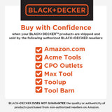 BLACK+DECKER 20V MAX Drill & Home Tool Kit, 68 Piece (LDX120PK)