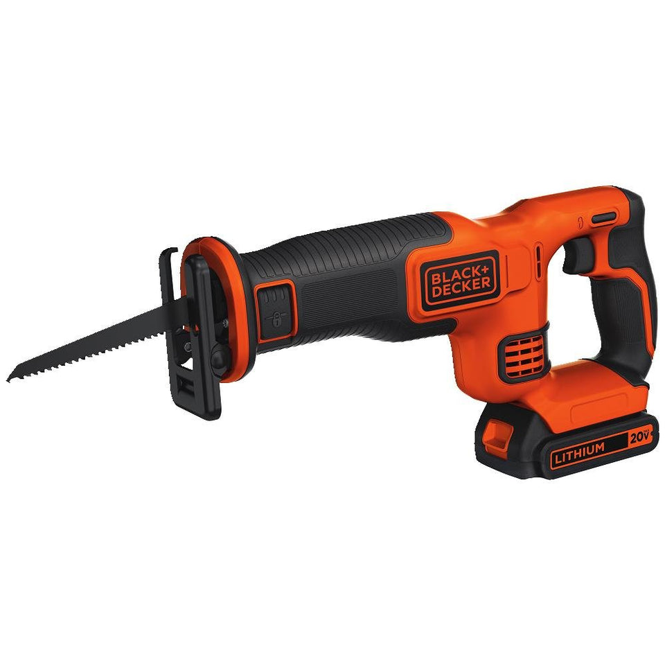 BLACK+DECKER BDCR20C 20V MAX Reciprocating Saw with Battery and Charger