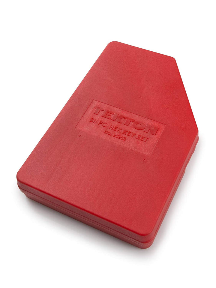 TEKTON Hex Key Wrench Set, Inch/Metric, 30-Piece | 25253