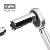 TEKTON 24335 1/2" Drive Click Torque Wrench (10-150'.-Lb./13.6-203.5 Nm)